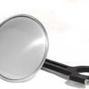 Longacre 52-22548 Spot Mirror, Clamp On, 1-3/4 Inch Roll Bar