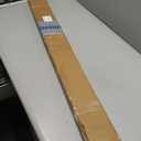 Tension Curtain Rod 51-126 Inch, Long Curtain Rod No Drilling for Window or Bathroom, Outdoor Curtain Rods for Patio Tension Rods, Easy to Install, Never Rust, Rod Diameter 1.26 Inches - Black