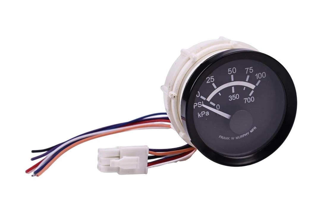 Solarhome New 100PSI Electric Oil Pressure Gague 05-70-2407 Compatible with Murphy EGS21P-100-12-A