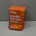 BlissWhisper Candle Warmer Lamp with Timer Dimmer, Electric Candle Warmer with Adjustable Height for Home Decor, Christmas Birthday Gifts for Women Men Mom, Wax Melter for All Jar Sizes, 2Bulbs,Black