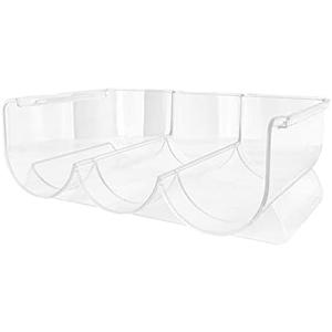 Water Bottle Organizer,Wine Rack Bottle Holder Storage Rack for Countertop,Cabinet (3 Units)
