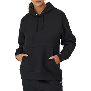 Champion Hoodie, Reverse Weave, Heavyweight, Fleece Sweatshirt for Men and Women (Gray, S)