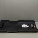 BIG RED Torin 36" Rolling Garage Creeper, Shop Creeper Blow Molded Plastic Mechanic Cart with Padded Headrest with 4 Casters, 350 LBS, Black