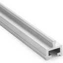 OTIIALTO Anodized Aluminium Sliding Screen Door Track,Sliding Door Bottom Track Replacement,Patio Screen Door Repair Guide (75 Inch)