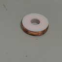 Therwen 100ft 18 Gauge Copper Wire for Gardening, Electroculture, Bonsai, Jewelry Making Beading DIY Craft Pure Bare Copper Wire Spool