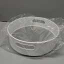 Semlos 360° Rotating Lazy Susan Organizers, 1 Packs 9" and 12" Turntable Spice Rack Organisers for Kitchen Organization and Storage, Non-Slip Under Sink Organizer for Bathroom Pantry Cupboard