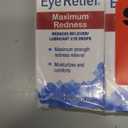 Bausch + Lomb Advanced Eye Relief, Maximum Redness Reliever and Lubricant Eye Drops, Soothes Burning & Irritated Dry Eyes, Moisturizes & Comforts, 0.5 Fl Oz (Pack of 6)