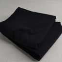 Pillow Cases with Invisible Zipper, Universal Size fit All King, Queen and Standard Size Pillows, Modal Rayon Spandex 180 Gram, Soft Than Cotton, Pack of 2, Black