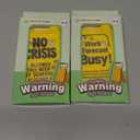 Office Desk Decor Desk Accessories - Gag Gifts for Women Men with Mirror Office Decorations for Work, Funny Desk Signs for Coworker Boss Employee