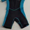 Hevto Kids Wetsuit Shorty for Boys Toddler Girls Youth 2mm Neoprene Thermal Wet Suit Front Zip for Swimming Snorkeling Surfing Diving 4