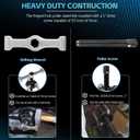 Sunluway Universal 7394 Hub Puller Brake Drum Puller Heavy-Duty Wheel Hub Removal Tool
