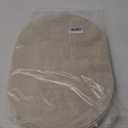 Placemats for Dining Table Set of 8 Non-Slip, Heat Resistant Oval Leather Placemat Double Layer, Waterproof Table Mats Easy to Clean for Kitchen Dining Room Coffee Office Table, Beige