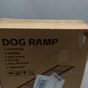 Dog Ramp for Car 63" x 17", Folding Pet Ramp for Large Dogs with Non-Slip Rug Surface, Portable Dog Car Ramp for SUV Car & Truck