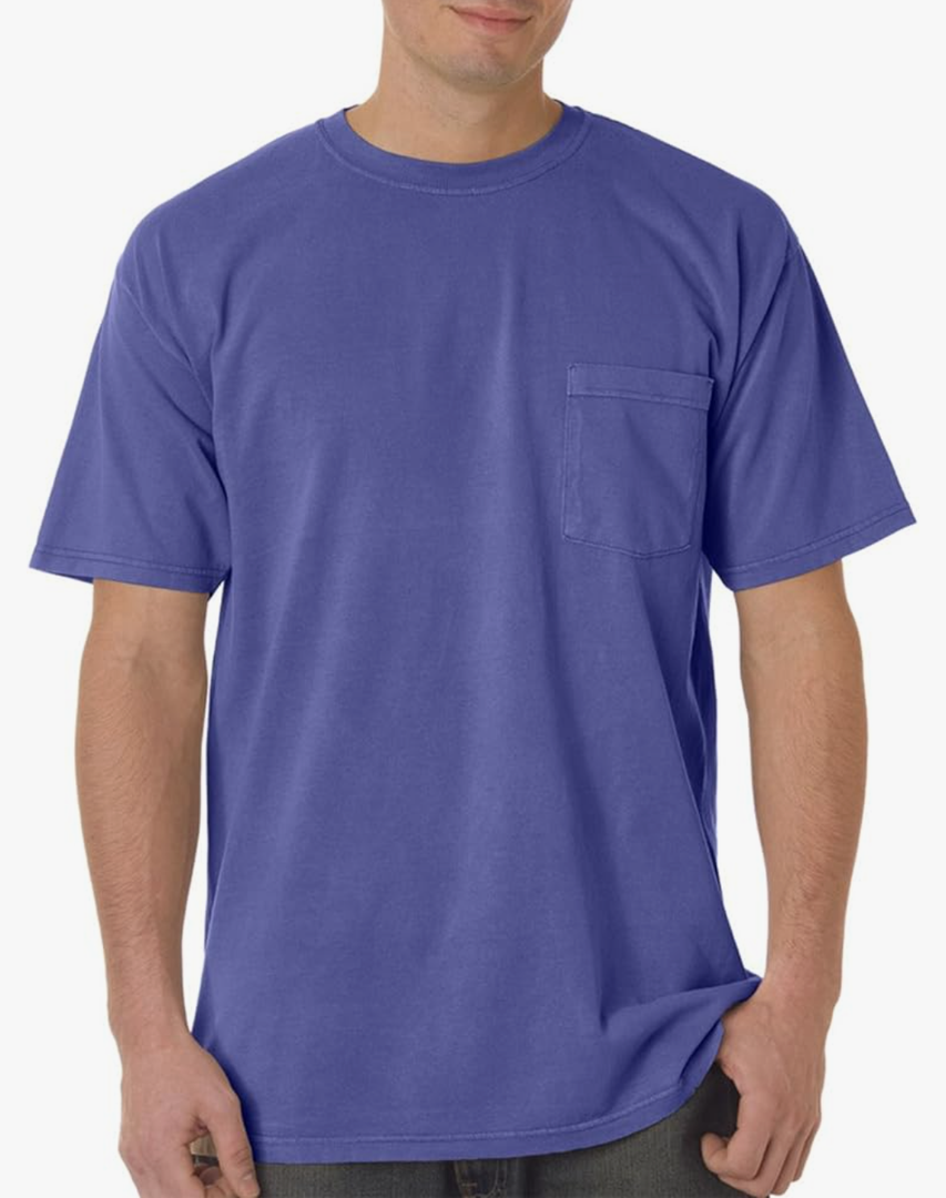Adult Short Sleeve Pocket Tee, Style 6030, Size XL