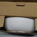 Wrova Salad Bowls 10inch Serving Bowls 65oz Large Salad Bowls Wheat Straw Bowls Set of 2 Wide and Shallow Plastic Salad Bowl for Kitchen Microwave & Dishwasher Safe.White