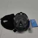 Greatever G2 Full Face Snorkel Mask with Latest Dry Top System,Foldable 180 Degree Panoramic View Snorkeling Mask with Camera Mount,Safe Breathing,Anti-Leak&Anti-Fog (Large/ X-Large, Black Green)