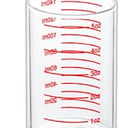 KOMUEE 2 Piece Glass Measuring Cups Set, 5 Oz and 4-Cup Liquid Measuring Cups