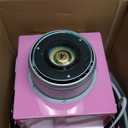 Nostalgia Vintage Hard and Sugar Free Candy Countertop Cotton Candy Maker, Includes 2 Reusable Cones And Sugar Scoop  Pink