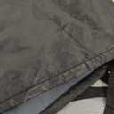 Outdoor Dog Kennel Cover - Full Coverage for 8.1'Dx4.1'Wx6'H Dog Cages, Outdoor Dog Kennel Insulation Cover, with Transparent Window and Fleece Insulation Lining, Black（Excluding Dog kennels）