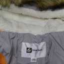 Women's Winter Thickened Down Jackets Long Down Coats Warm Parka with Hood (2X-Large, Fur Grey)