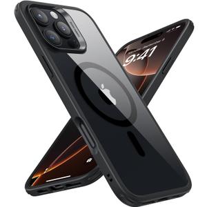 ESR for iPhone 16 Pro Max Case (4 in 1) Set, Translucent Matte Case with Screen Protector, Compatible with MagSafe, Military-Grade Protection, Classic Series,Frosted Black