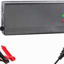 72V/87.6V 10A LiFePO4 Battery Charger for 72V(76.8V 24Strings) Lithium Iron Phosphate Battery, Smart Lithium Battery Charger