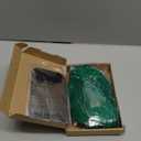 MEEZY Green Short Bob Wigs Straight Hair with Flat Bangs Heart Sunglasses for Women, Colorful Funny Cosplay Party Neon Wig Synthetic Natural As Real Carnival Halloween Costume