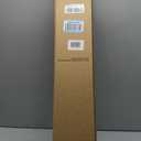 LazBlinds No Drill Bamboo Roman Shades, 35" W x 64" H, Star-Brown