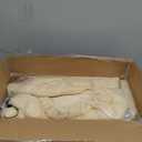 PAWZ Road Cat Tree, 30 Inches Cat Tower with Dual Condos for Indoor Cats, Plush Cat House with Padded Perch, Scratching Ramp and Posts and Replaceable Balls-Beige