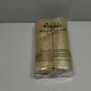 Ribbli 2 Rolls Champagne Gold Metallic Mesh Ribbon Champagne Gold Deluxe Foil Christmas Ribbon for Christmas Tree Wreath Swags Wedding Garland 10 inch x 30 feet(10Yard) Per Roll