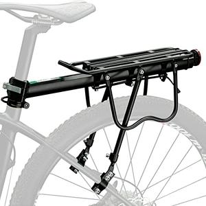 ROCKBROS Rear Bike Rack Quick Release Bike Cargo Rack Luggage Bike Rack Rear Mountain Bike Rack Loads165lbs Capacity