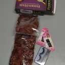 Clip in Hair Extensions,LEOSA 4PCS 16 inch Curly Hair Extensions Short Soft Natural Hairpiece Lace Weft Curly Wave Clip Ins Extensions Invisible for Women,Ginger Copper Red