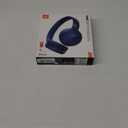 JBL Tune 520BT - Wireless On-Ear Headphones, Up to 57H Battery Life and Speed Charge, Lightweight, Comfortable and Foldable Design, Hands-Free Calls with Voice Aware (Blue)
