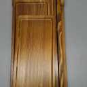 Manspdier Wood 3 Tier Serving Tray Three Tiered Serving Stand, Rectangle Serving Platter Wooden Farmhouse Tiered Tray, Party Serving Brown decorative tray tray decor