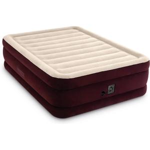 Intex Comfort Dura-Beam Airbed Internal Electric Pump Bed Height Elevated (2020 Model)
