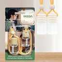Pack Of 2 Ikeda Fragrance Car Air Freshener 4ml Car Scents | 45-Days Keep Fragrance | Automotive Hanging Diffuser Bottles | Remove Auto Odor Long-Lasting Fresh Air for Home Deodorizer (2 Pcs, Memory)