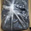 Reclining Camping Chair with Removable Footrest Lounge Chair with Headrest, Cotton Cushion, Portable Adjustable Folding Chairs (2 Pack, Blue)