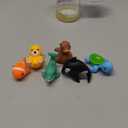 Tub Works Marine Mold Free Bath Toys, 6 Pack | Sealed, No Hole Bath Toys Design Keeps Moisture Out | Soft, Squeezable & Float on Water | Easy-Grip Baby & Toddler Bath Toy Set | Great Baby Pool Toys