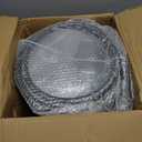 M MINGLE High Pressure Washer Hose Reel 150ft, Heavy Duty Steel Hose Reel, Manual Crank Power Washer Hose Reel with 3/8" Pressure Wash Whip Hose, Swivel Arm and Mounting Bracket, 4000 PSI