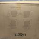 LASFIT Floor Mats & Cargo Mat for Hyundai Santa Fe 2023 2022 2021 (Only Fit Gas, Not Fit Hybrid or PHEV) All Weather TPE Custom Fit Floor Liners Accessoires, Full Set Car Mats and Trunk Mats
