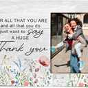 Thank You Gifts Picture Frame,Thank You Gifts For Women, Bestie Gifts for Women, Friendship Gifts for Women Friends, for All That You Are and All That You Do Photo Frame 4x6