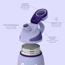 Ottle Reef Roamer Stainless Steel Water Bottle - 34 oz Insulated Flask with Leak Proof Lid, BPA free & Carry Handle - Hot & Cold Gym Water Bottle for Travel, Camping & Sports - Daisy Love