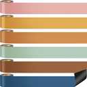 6 Pcs 49 ft Magnetic Borders for Classroom Boho Bulletin Board Borders Magnetic Die Cut Border Trim Boho Rainbow Wall Decals Border for School Classroom Offices Home Boards