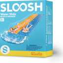 JOYIN 22.5ft Water Slides and 2 Bodyboards, Lawn Water Slide Summer Slip Waterslides Water Toy with Build in Sprinkler for Backyard Outdoor Water Fun for Kids