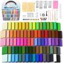 Polymer Clay, ARTME 82 Colors Clay Kit, Oven Bake Modeling Clay, Creative Polymer Clay Kit with Sculpting Tools and Jewelry Accessories, Non-Toxic, Ideal DIY Clay Gifts for Adults and Teens