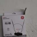 GE Traditional Rabbit Ear HD Digital TV Antenna, Long Range Smart TV Antenna, Extendable 15in Rabbit Ear Dipoles and Ciruclar Loop, Supports 4K 1080P HD Smart TV VHF UHF, Compact Design, 33676