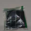 (1x4 Inch, 16 Sets) Strips with Adhesive for Fabric, No Sew Stick On for Fabric, Sticky Back for Clothes, Curtains - Heavy Duty Double Sided Hook and Loop Hem Tape Fasteners, No Sewing No Iron, Black