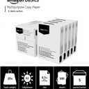 Amazon Basics Multipurpose Copy Printer Paper, 20 lb, 8.5 x 11 Inches, 5 Reams (2,500 Sheets), 92 Bright White