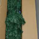 DWVO 6ft Pre-lit Artificial Christmas Tree, Spruce Prelit Christmas Trees for Home, Office, Party with 1000 Thickened Branch Tips & 250 UL Listed Lights Green, Automatic Branches with Remote Control