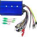 yuandai Intelligent Brushless Controller 48V 60V 72V 84V 2000W Maximum Current 45A Aluminium Alloy E-Bike Brushless Motor Controller for Electric Bicycle Scooter, silver